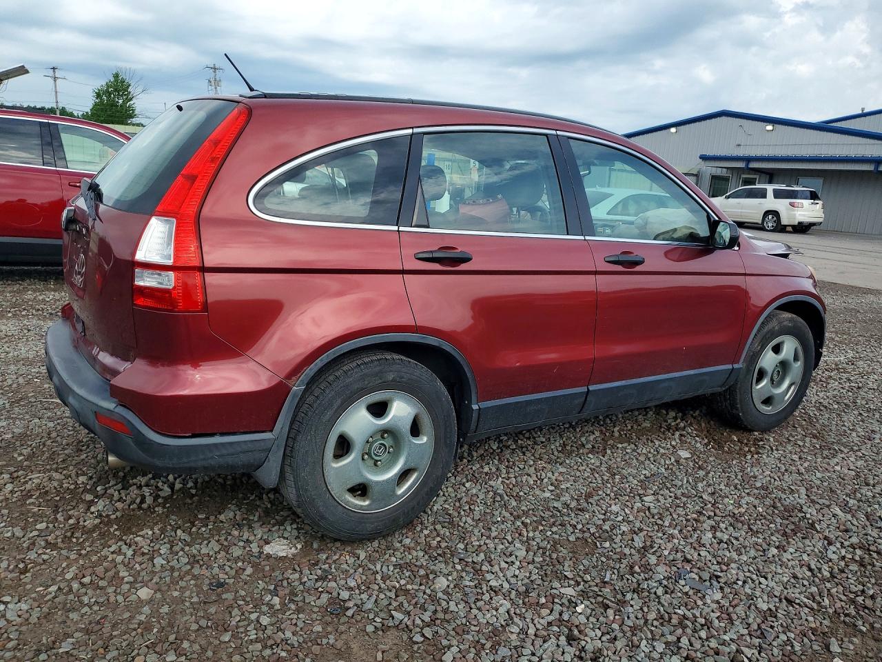 2008 Honda Cr-v Lx Maroon vin: JHLRE48368C056858
