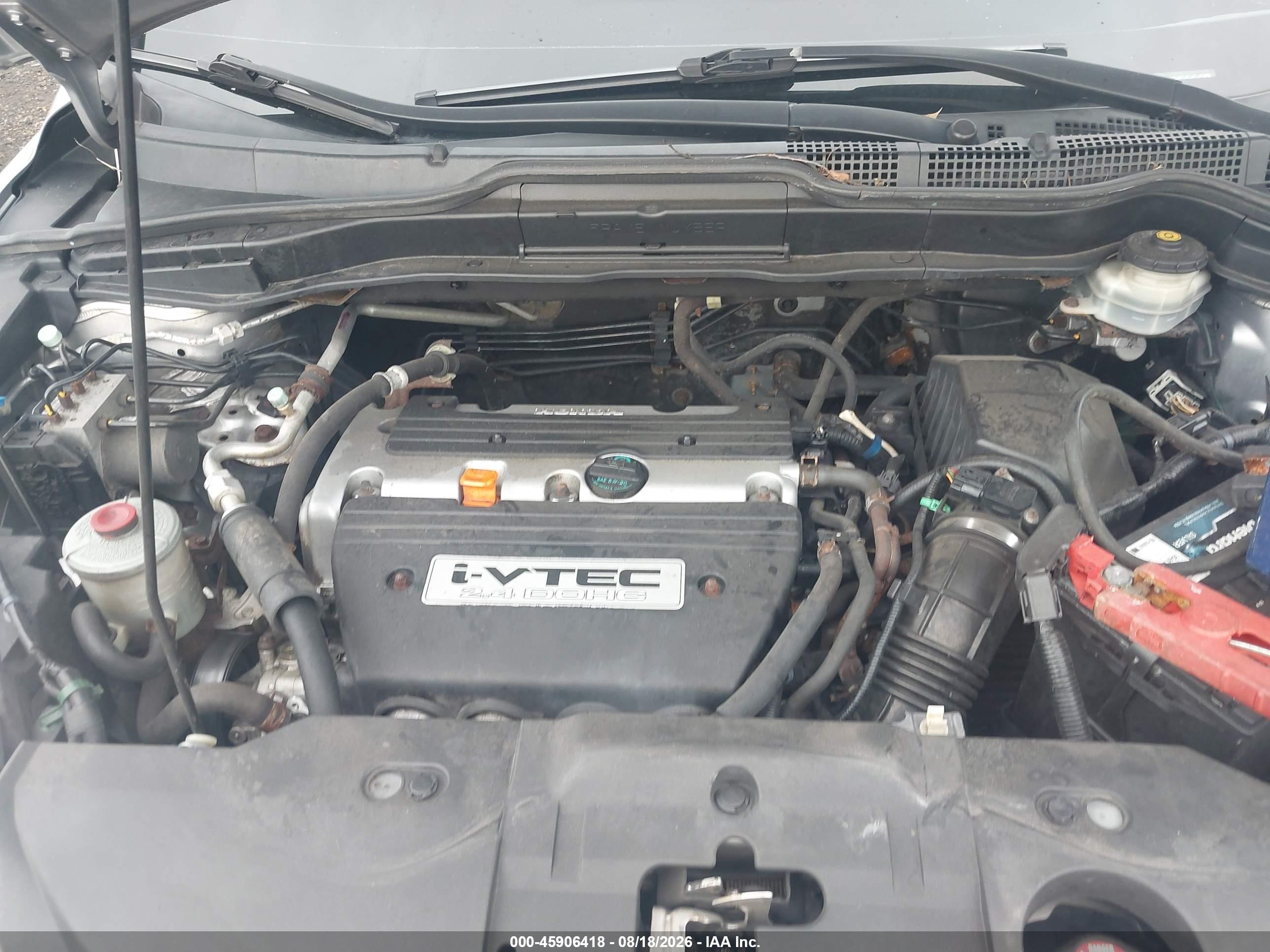 2008 Honda Cr-v Lx Silver vin: JHLRE48368C072459