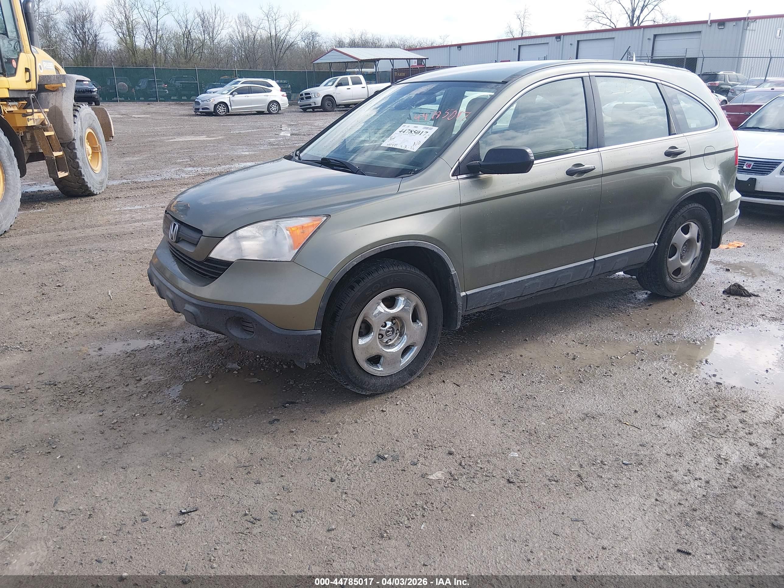 2009 Honda Cr-v Lx Green vin: JHLRE48369C017768