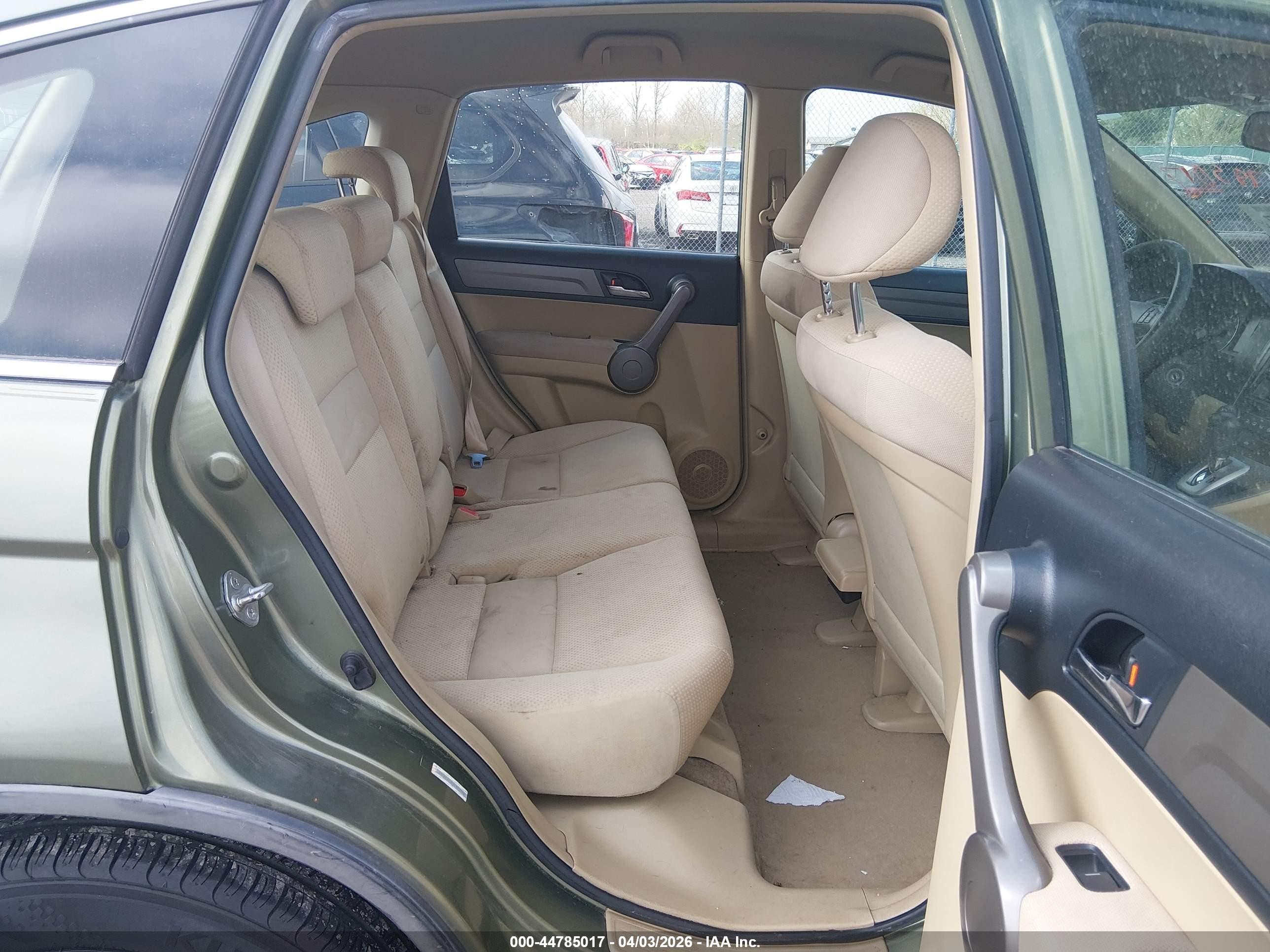 2009 Honda Cr-v Lx Green vin: JHLRE48369C017768