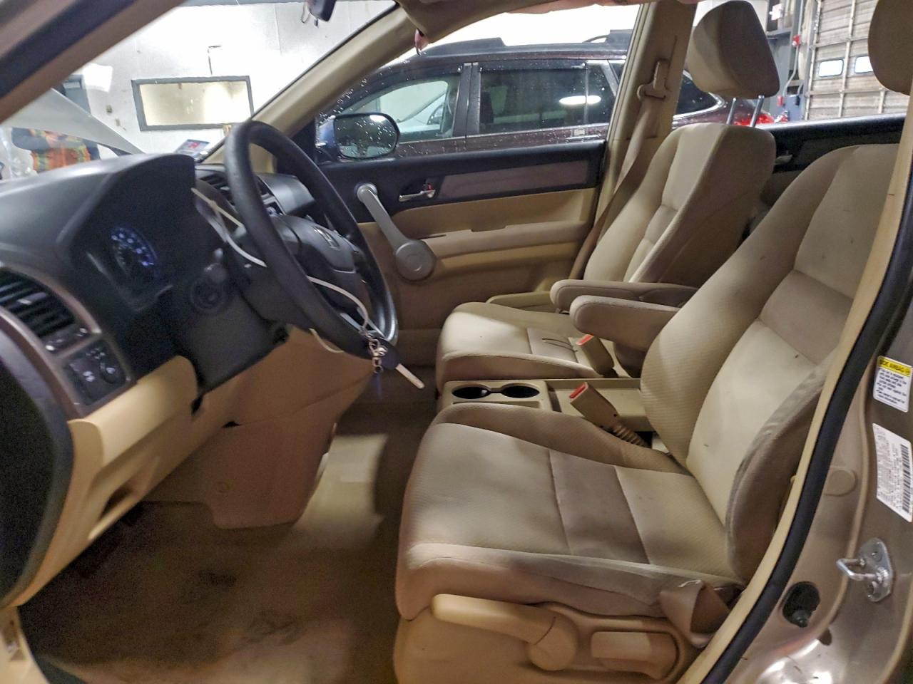 2007 Honda Cr-v Lx Золотой vin: JHLRE48377C031952