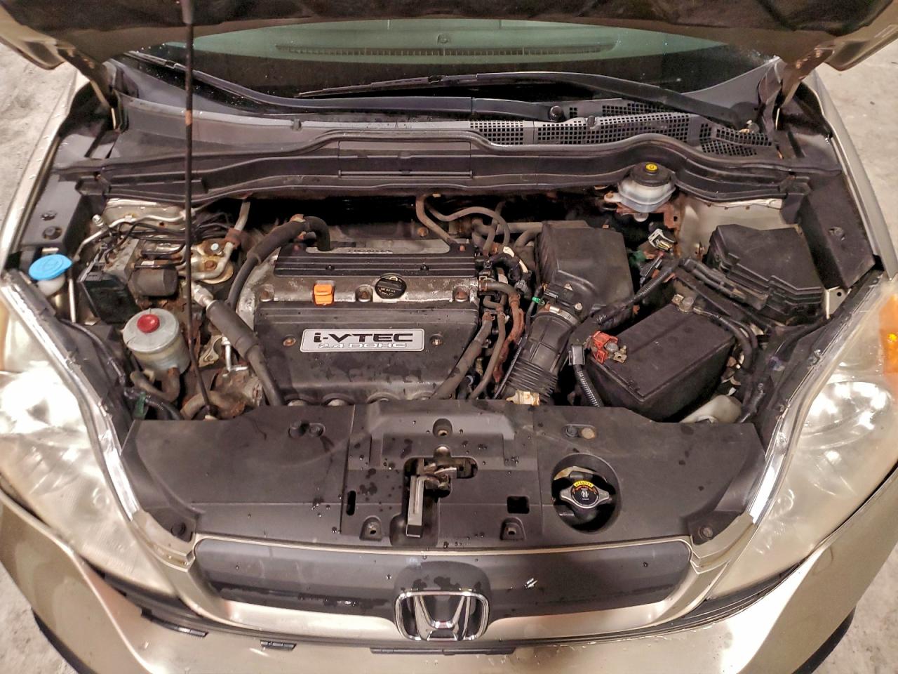 2007 Honda Cr-v Lx Золотой vin: JHLRE48377C031952