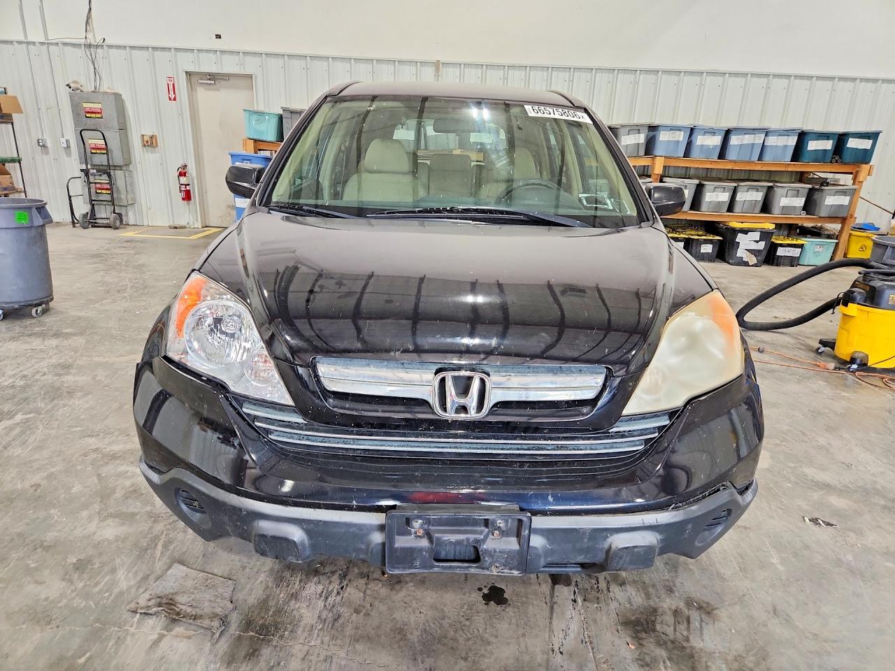 2007 Honda Cr-v Lx Black vin: JHLRE48377C069469