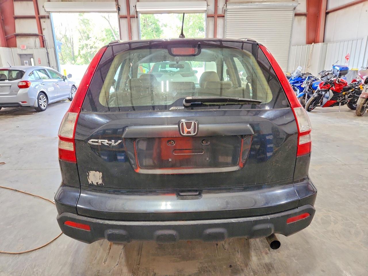 2007 Honda Cr-v Lx Black vin: JHLRE48377C069469