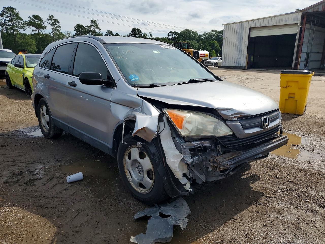 2007 Honda Cr-v Lx Silver vin: JHLRE48377C088085