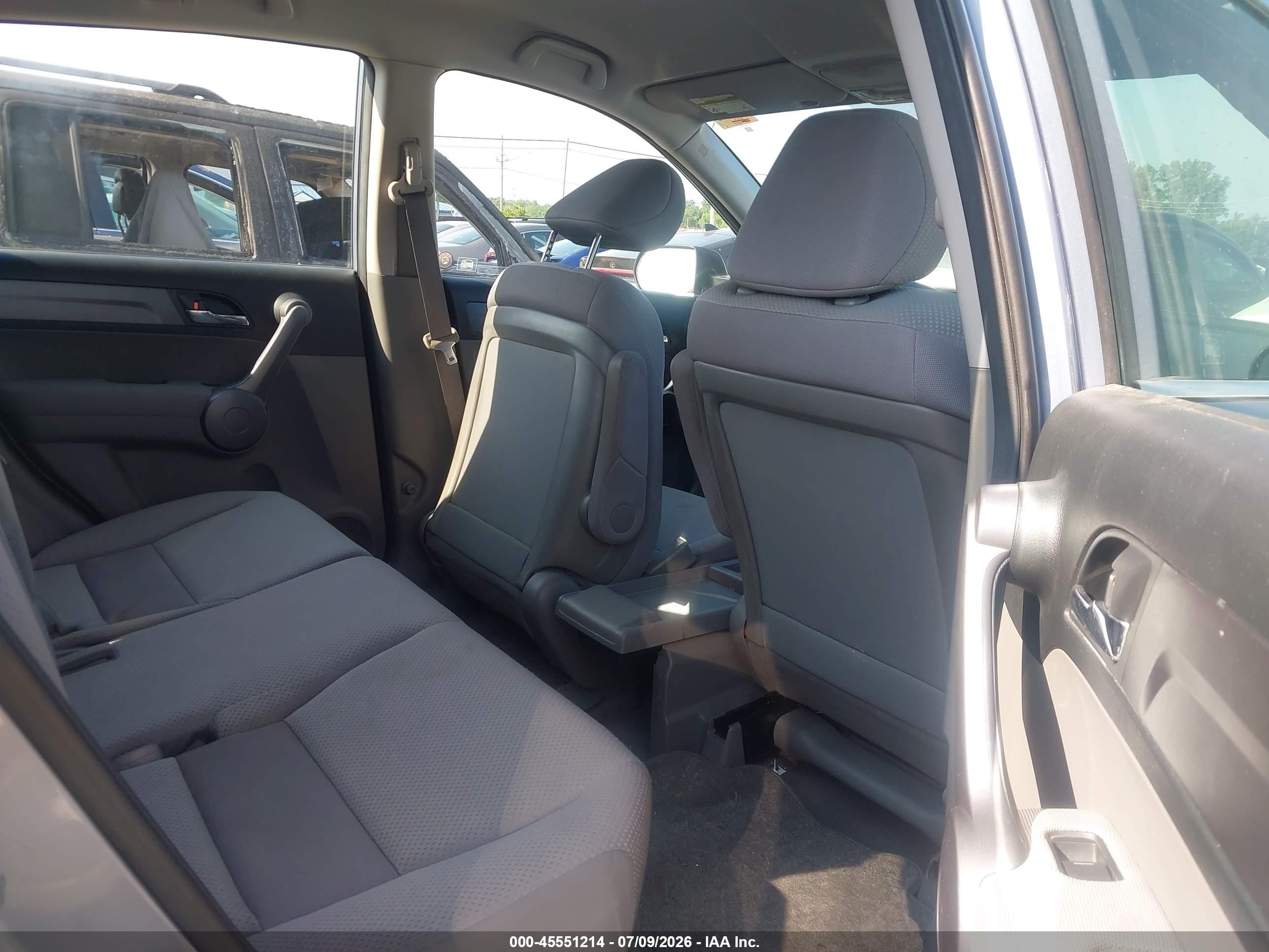 2008 Honda Cr-v Lx Blue vin: JHLRE48378C003733