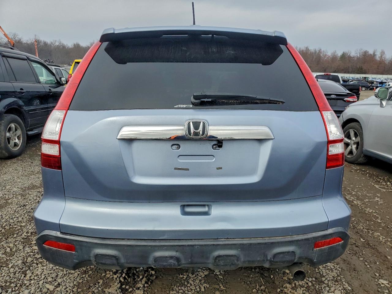 2008 Honda Cr-v Lx Blue vin: JHLRE48378C043021