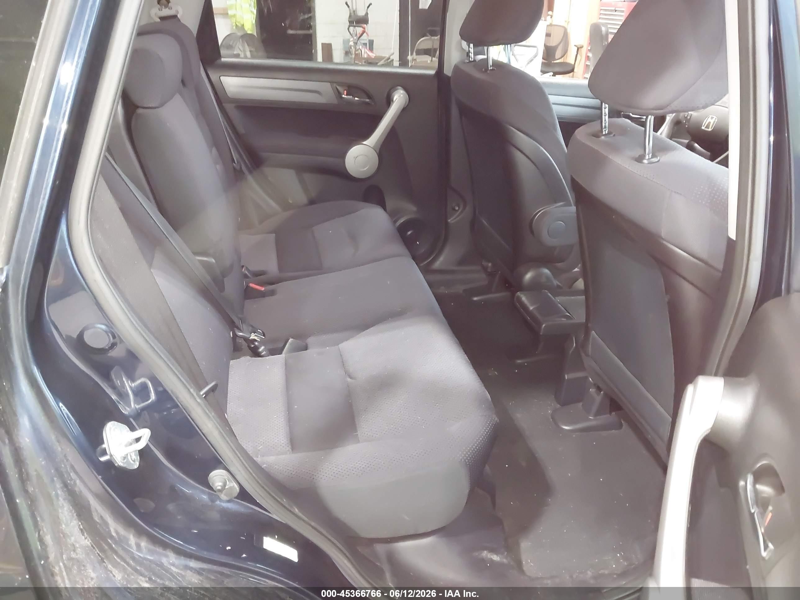 2007 Honda Cr-v Lx Blue vin: JHLRE48387C071005