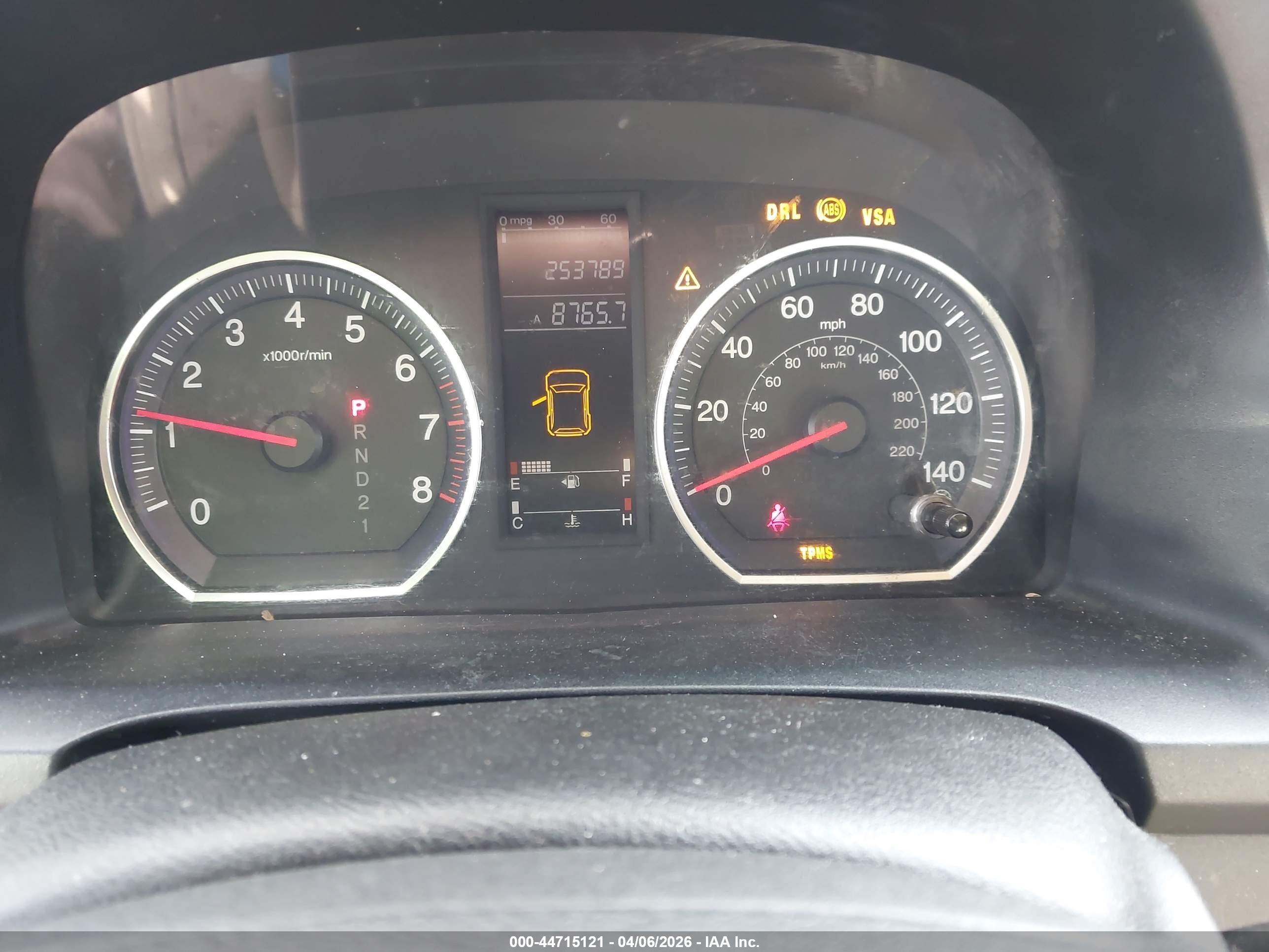 2008 Honda Cr-v Lx Green vin: JHLRE48388C070695