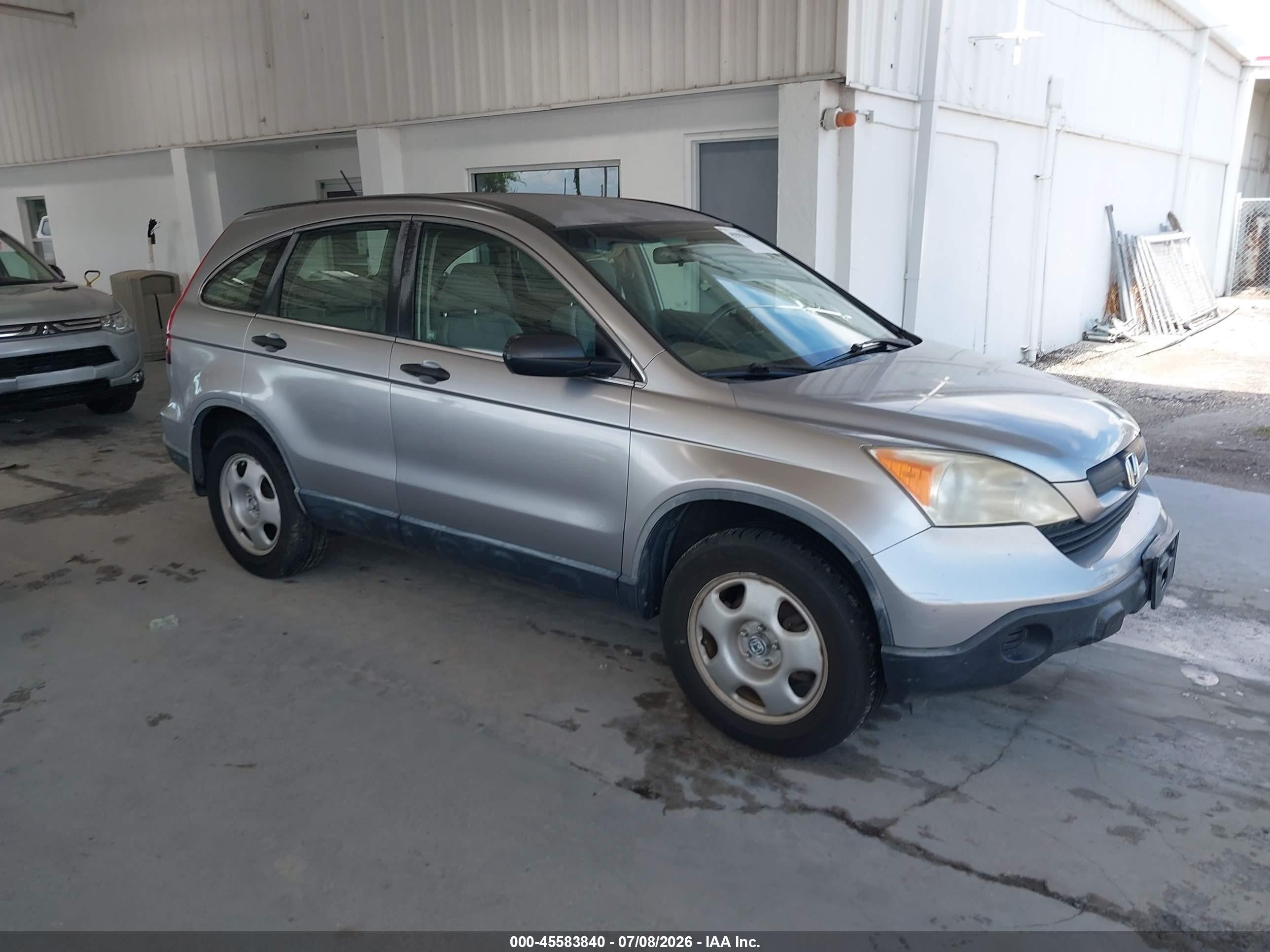 2008 Honda Cr-v Lx Silver vin: JHLRE48388C080319