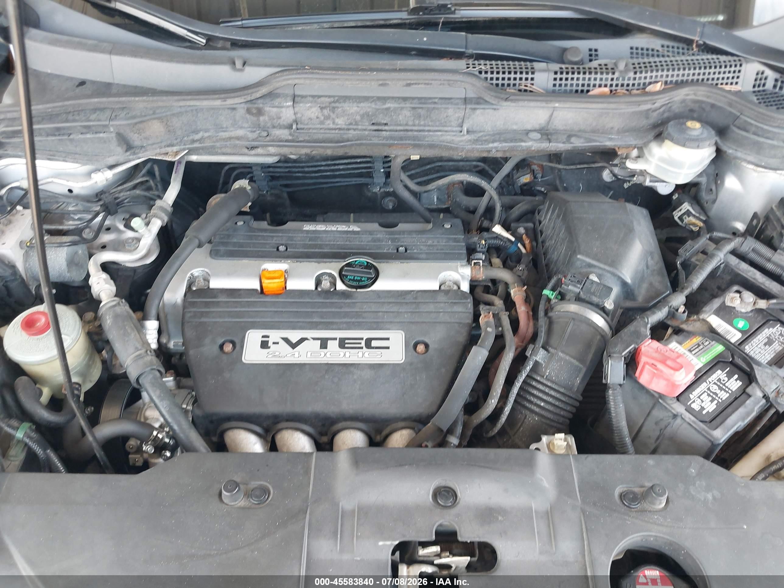 2008 Honda Cr-v Lx Silver vin: JHLRE48388C080319