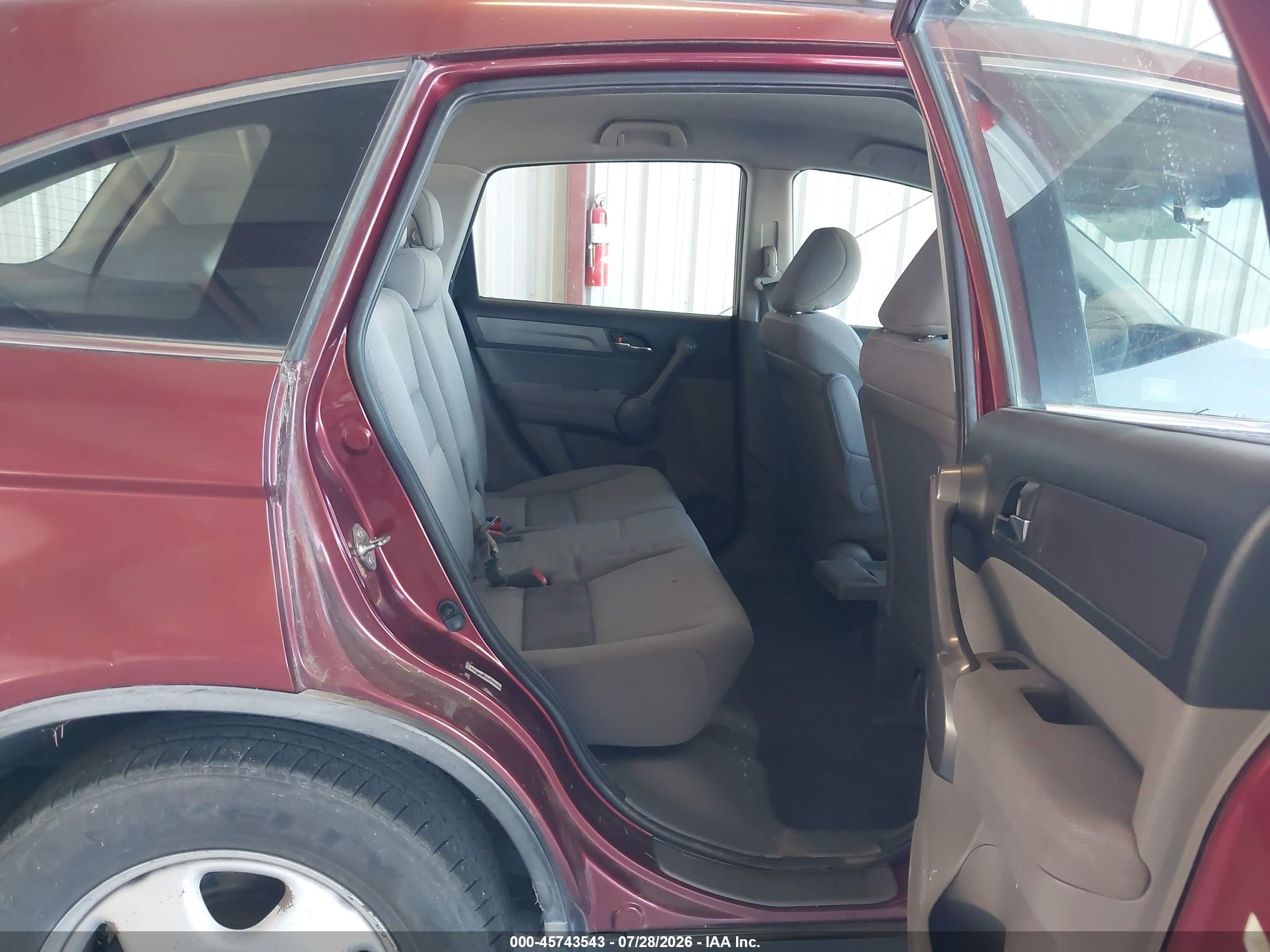 2009 Honda Cr-v Lx Бордовый vin: JHLRE48389C024835