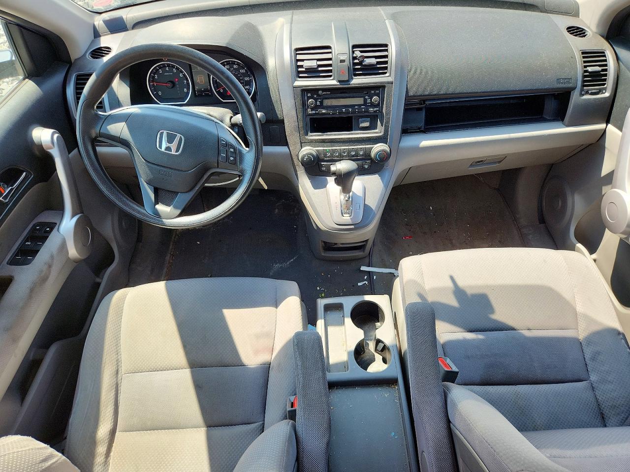 2007 Honda Cr-v Lx Blue vin: JHLRE48397C005837