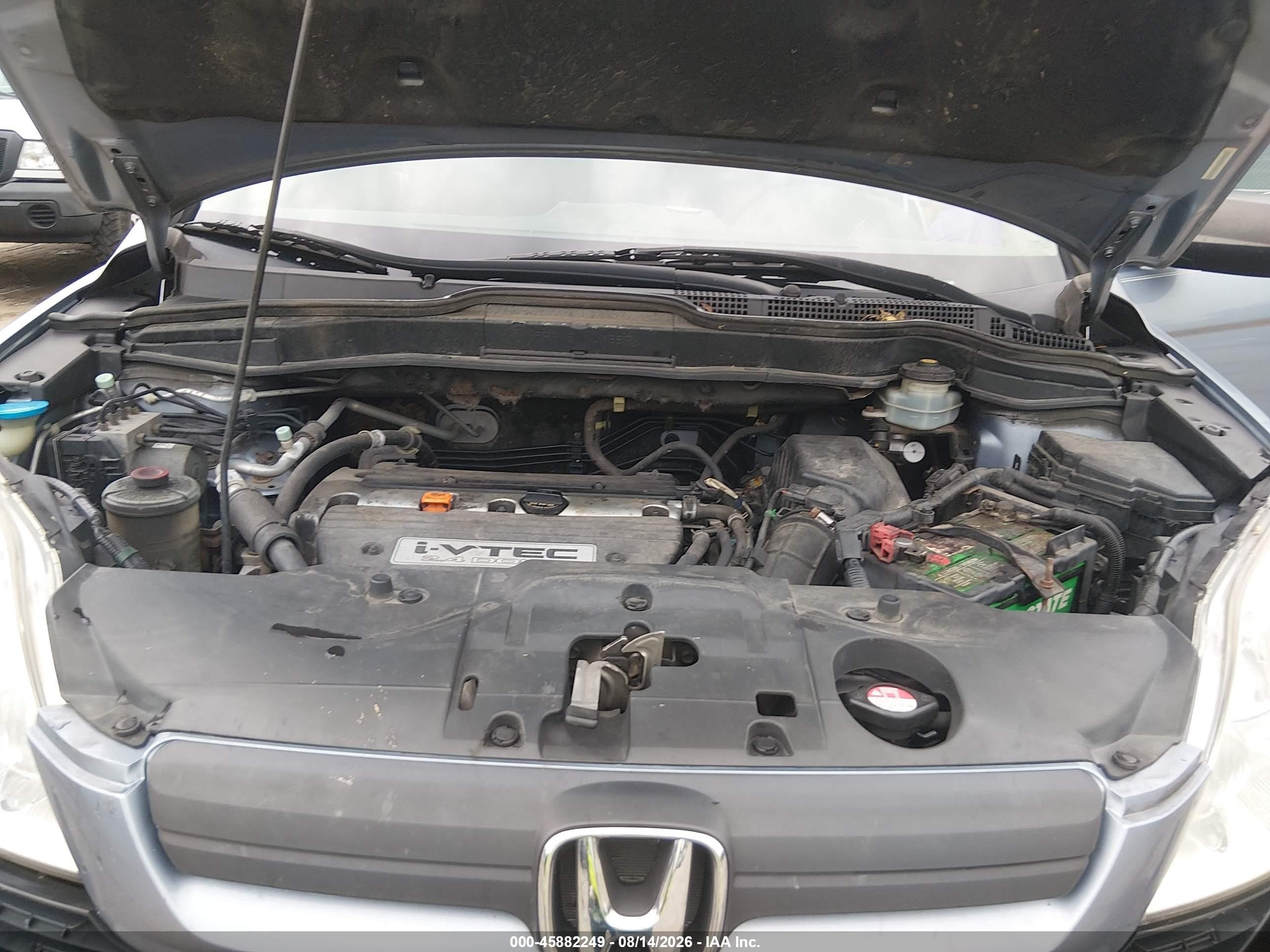 2007 Honda Cr-v Lx Gray vin: JHLRE48397C012125