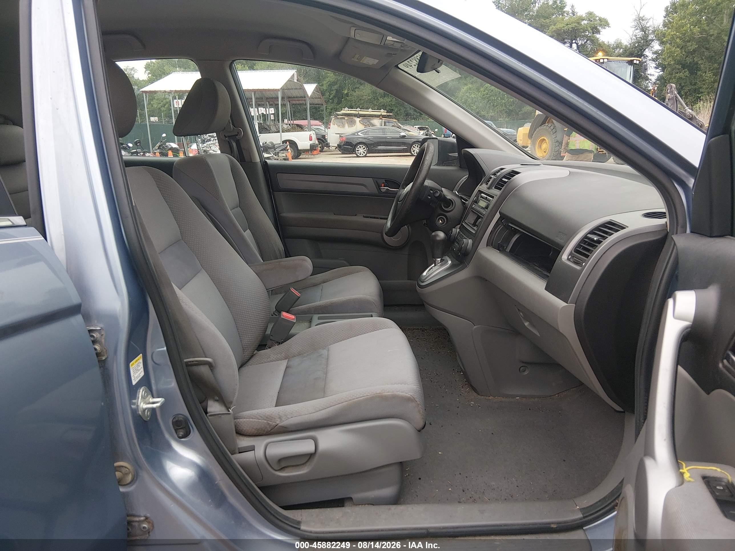 2007 Honda Cr-v Lx Gray vin: JHLRE48397C012125