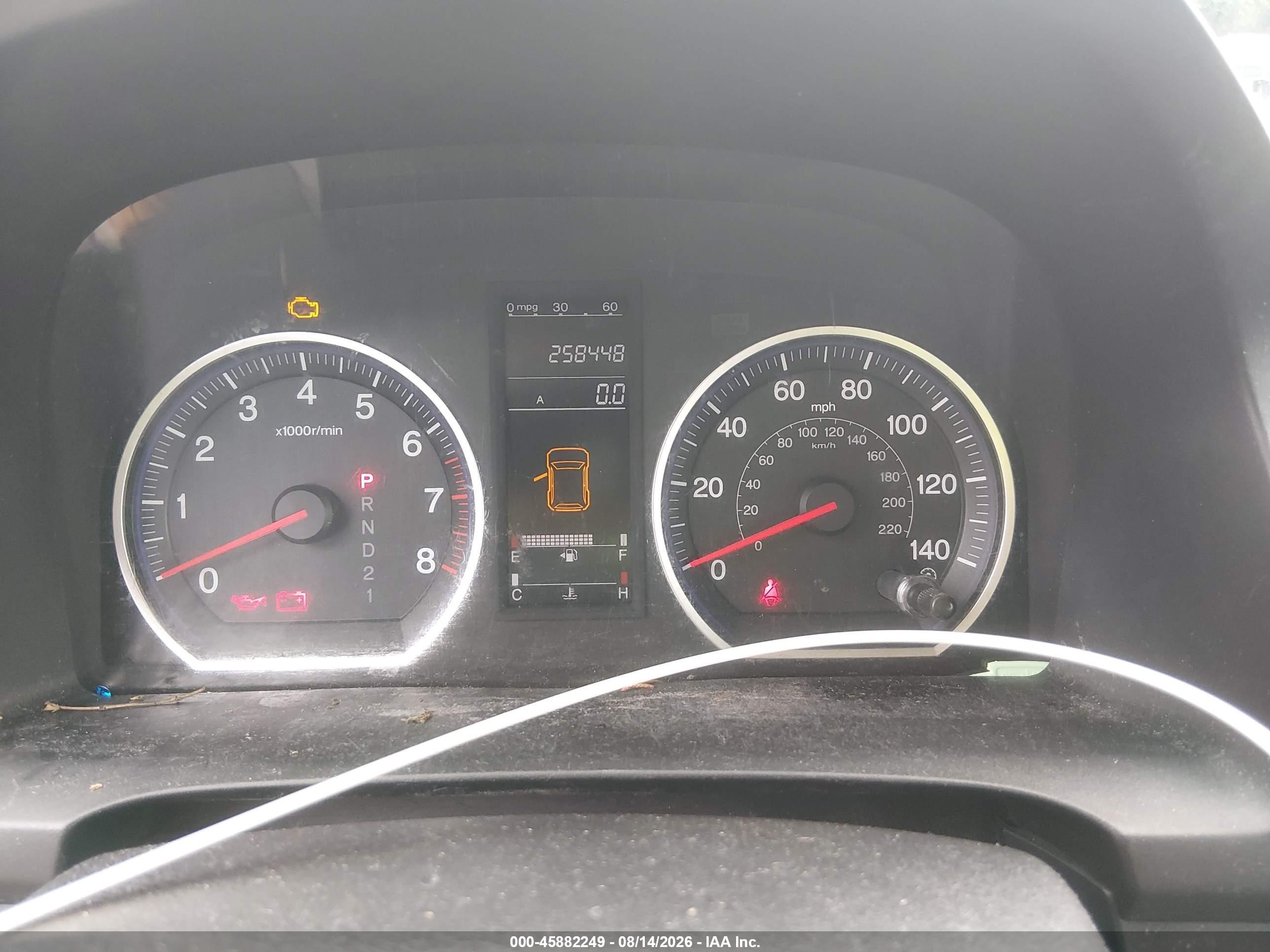 2007 Honda Cr-v Lx Gray vin: JHLRE48397C012125