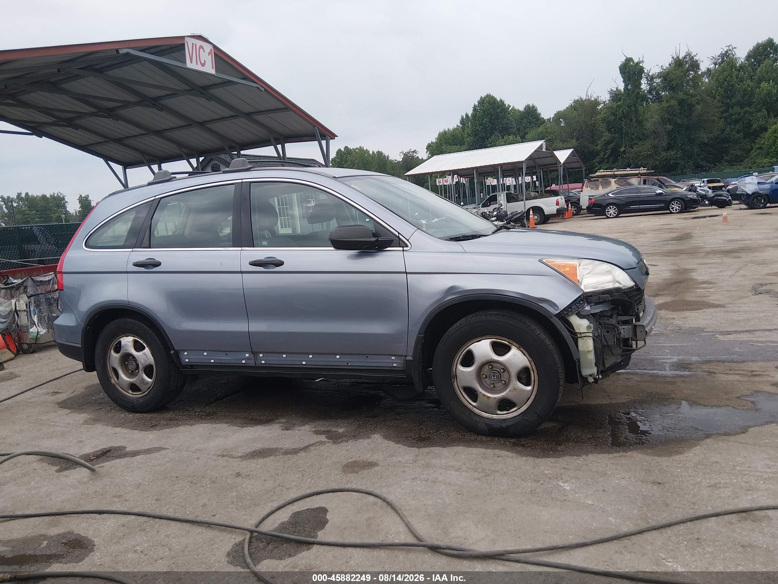 2007 Honda Cr-v Lx Gray vin: JHLRE48397C012125