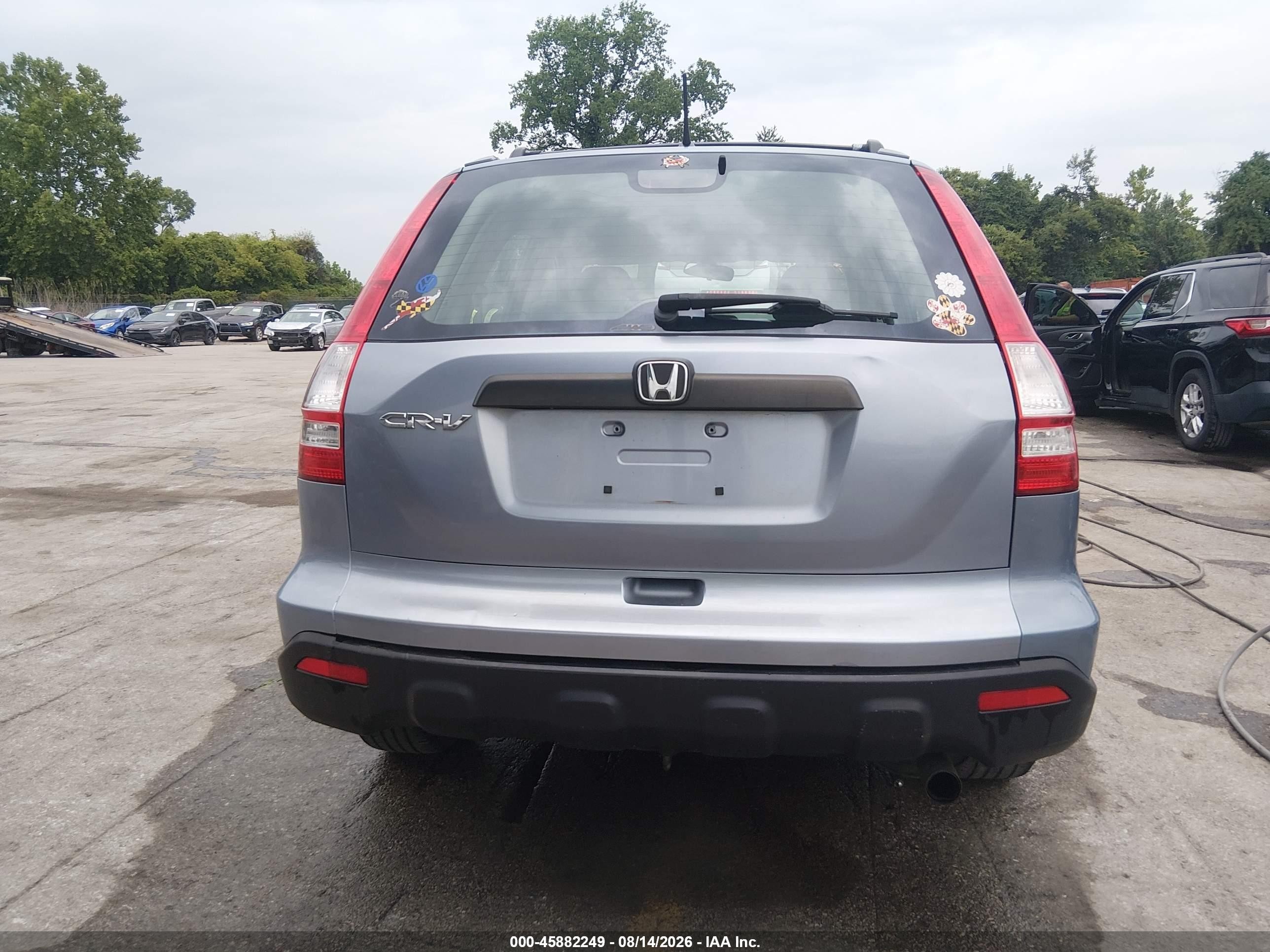 2007 Honda Cr-v Lx Gray vin: JHLRE48397C012125