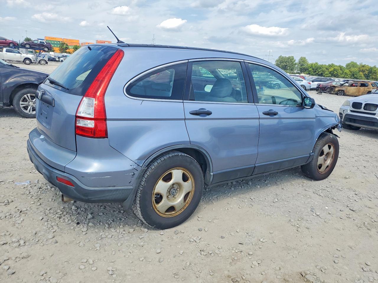 2008 Honda Cr-v Lx Blue vin: JHLRE48398C015933