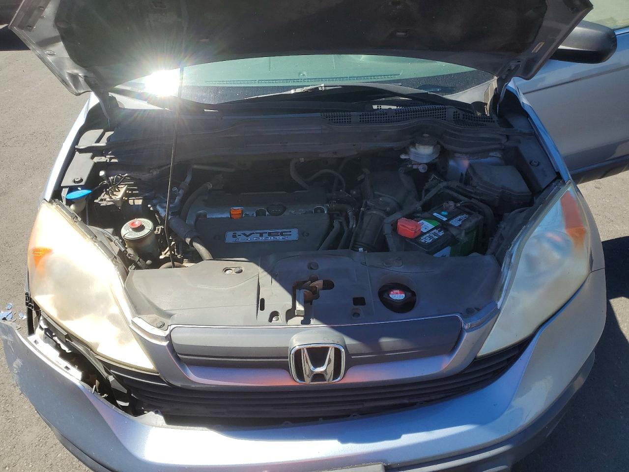 2008 Honda Cr-v Lx Blue vin: JHLRE48398C021733