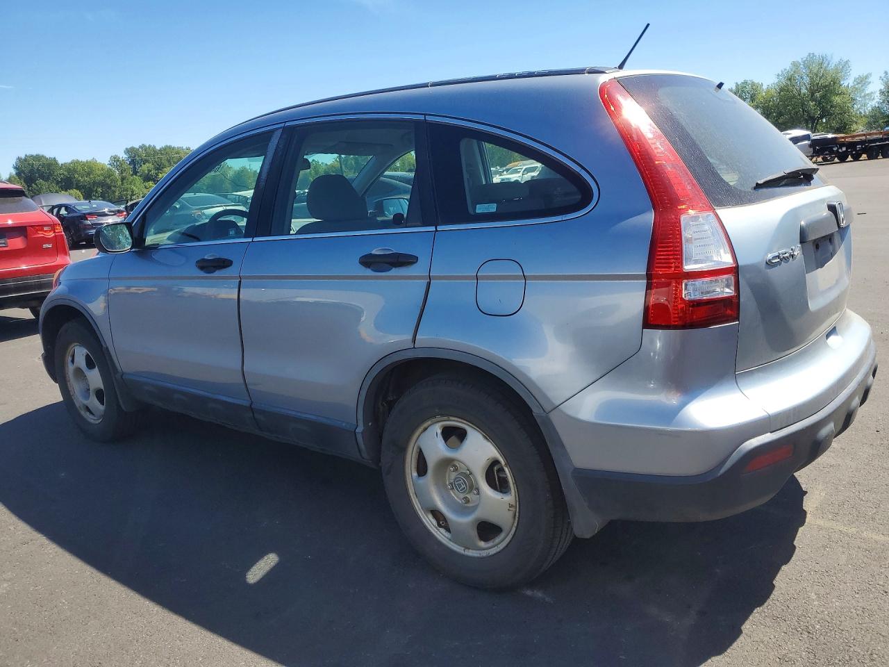 2008 Honda Cr-v Lx Blue vin: JHLRE48398C021733
