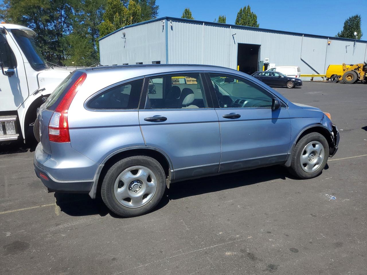 2008 Honda Cr-v Lx Blue vin: JHLRE48398C021733