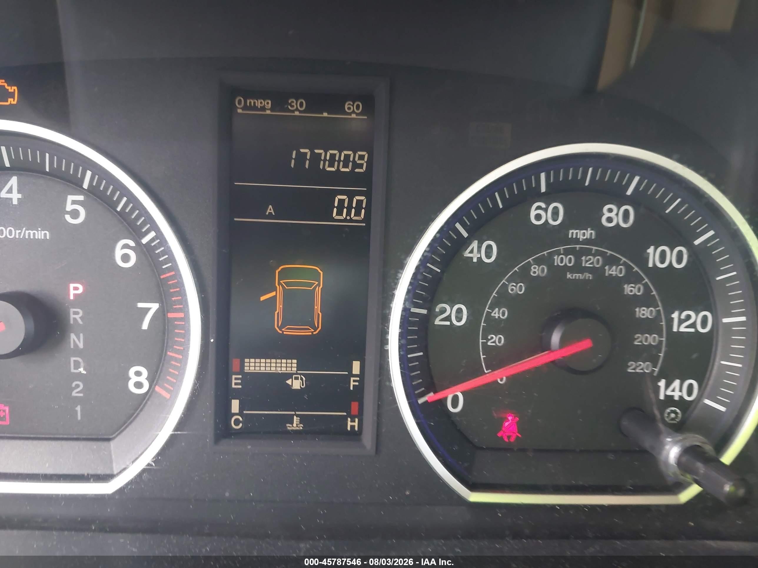 2008 Honda Cr-v Lx Green vin: JHLRE48398C031470