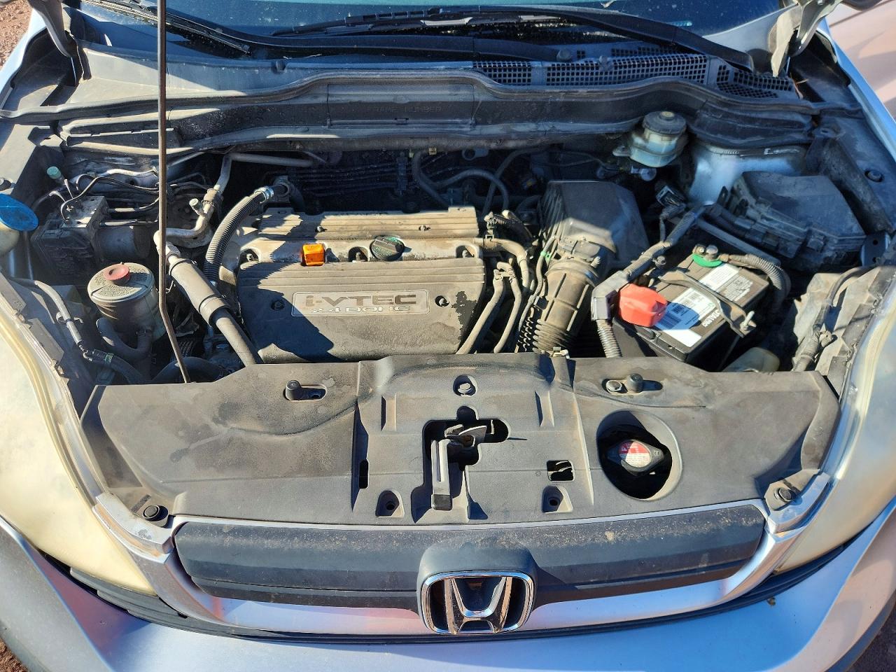2009 Honda Cr-v Lx Silver vin: JHLRE48399C005467