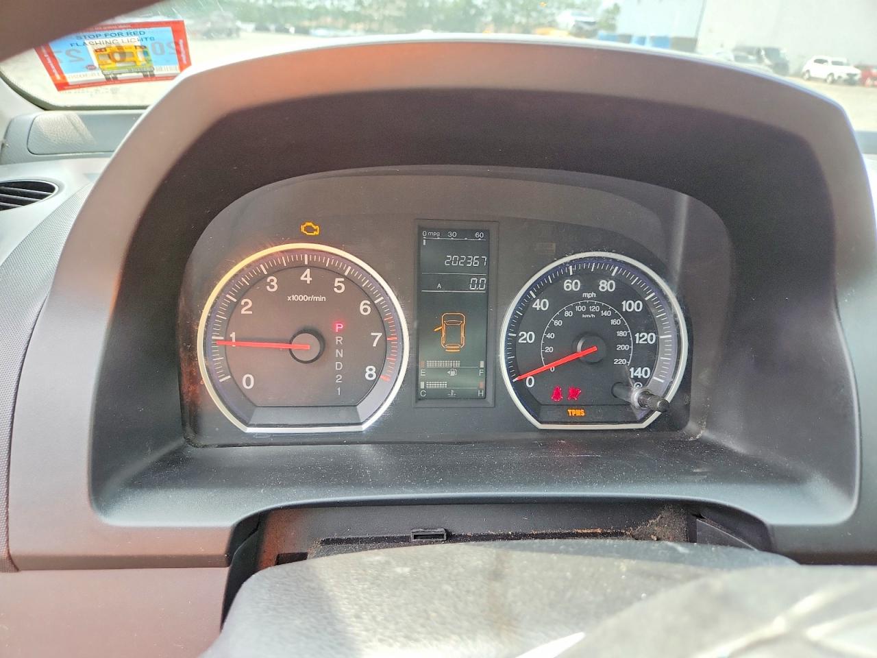 2009 Honda Cr-v Lx Blue vin: JHLRE48399C014136