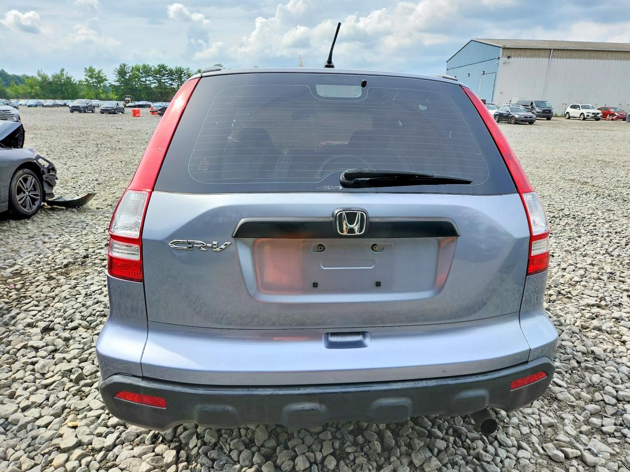 2009 Honda Cr-v Lx Blue vin: JHLRE48399C014136
