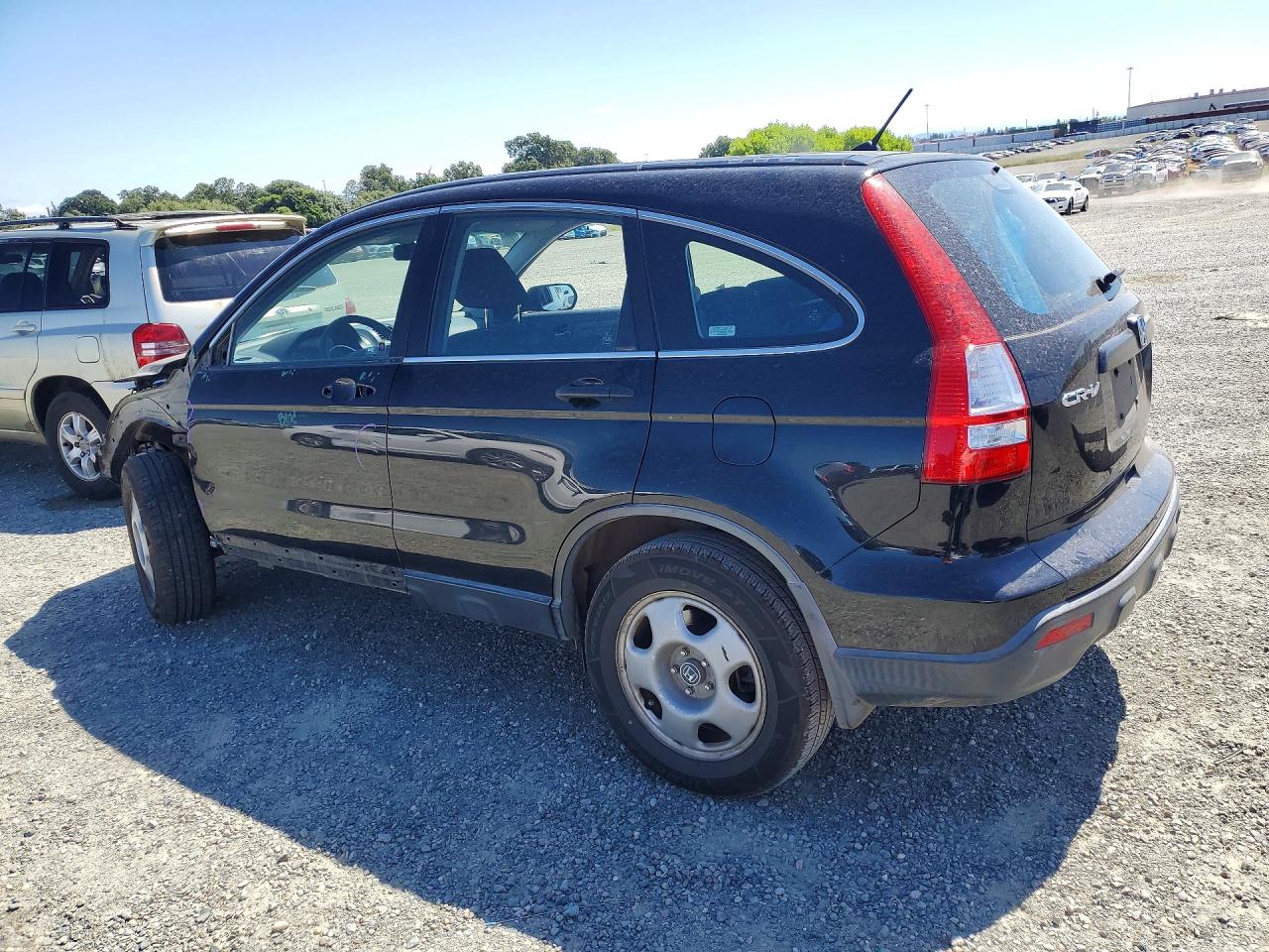 2009 Honda Cr-v Lx Black vin: JHLRE48399C024875