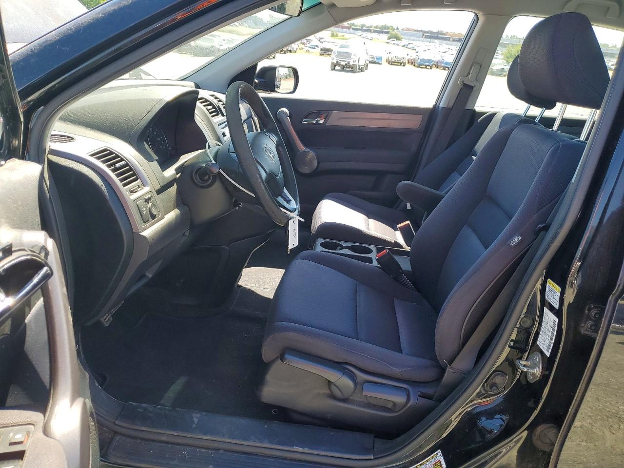 2009 Honda Cr-v Lx Black vin: JHLRE48399C024875