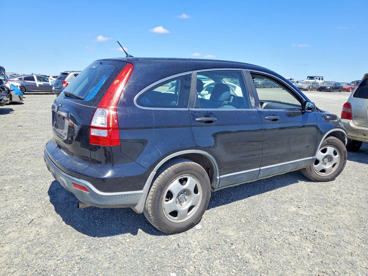 2009 Honda Cr-v Lx Black vin: JHLRE48399C024875