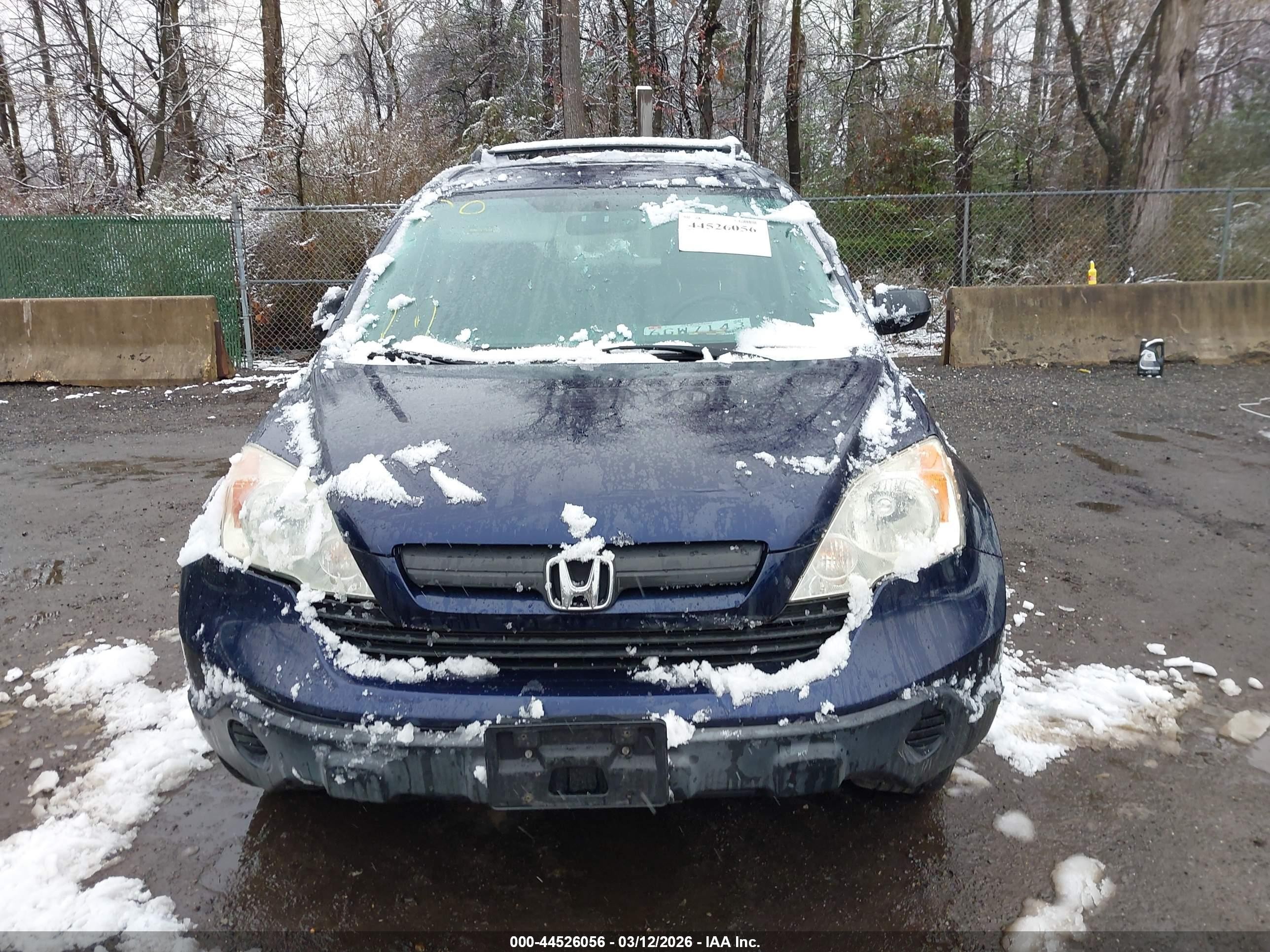 2008 Honda Cr-v Lx Синий vin: JHLRE483X8C000728