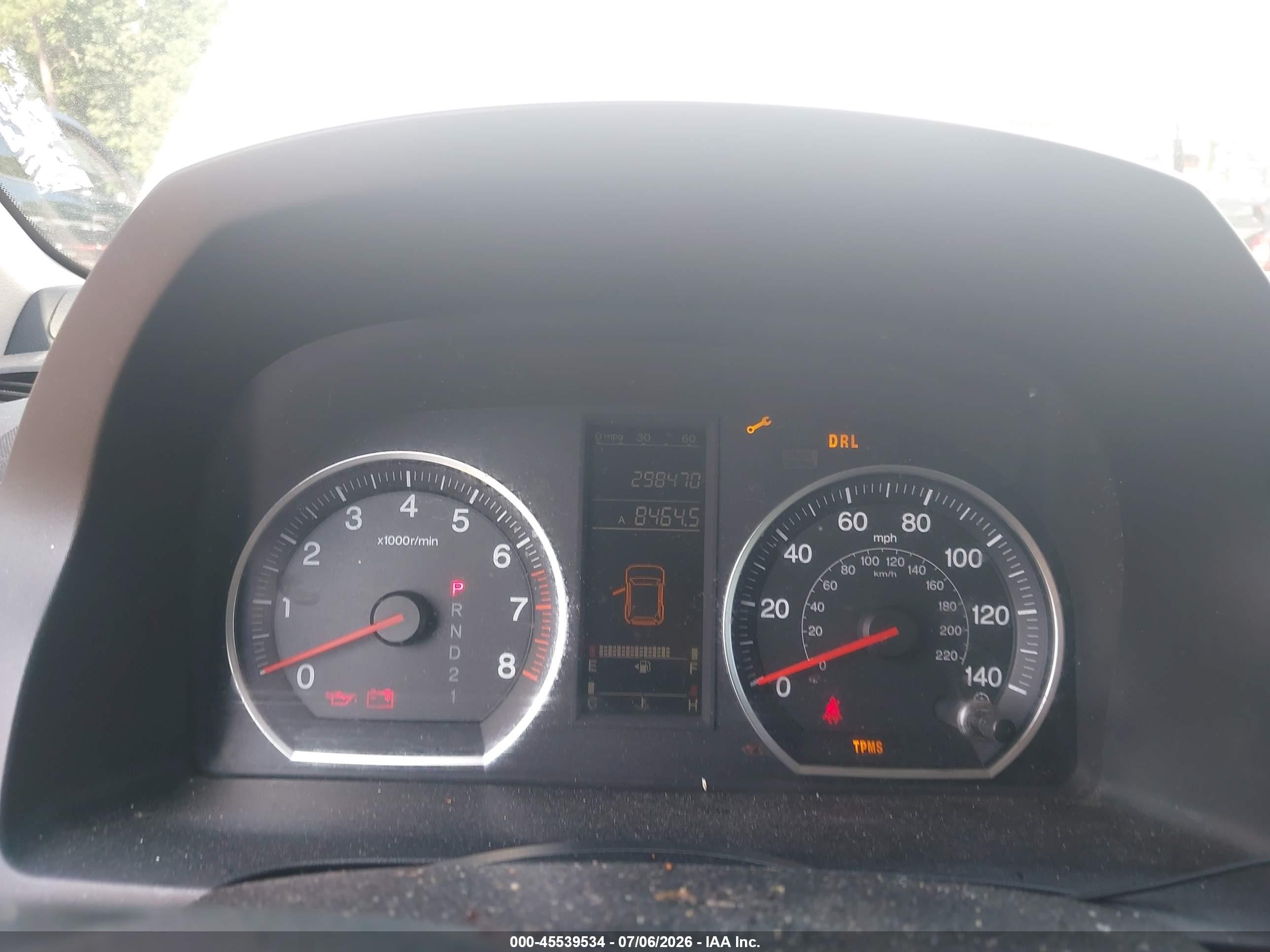 2008 Honda Cr-v Lx Белый vin: JHLRE483X8C037472