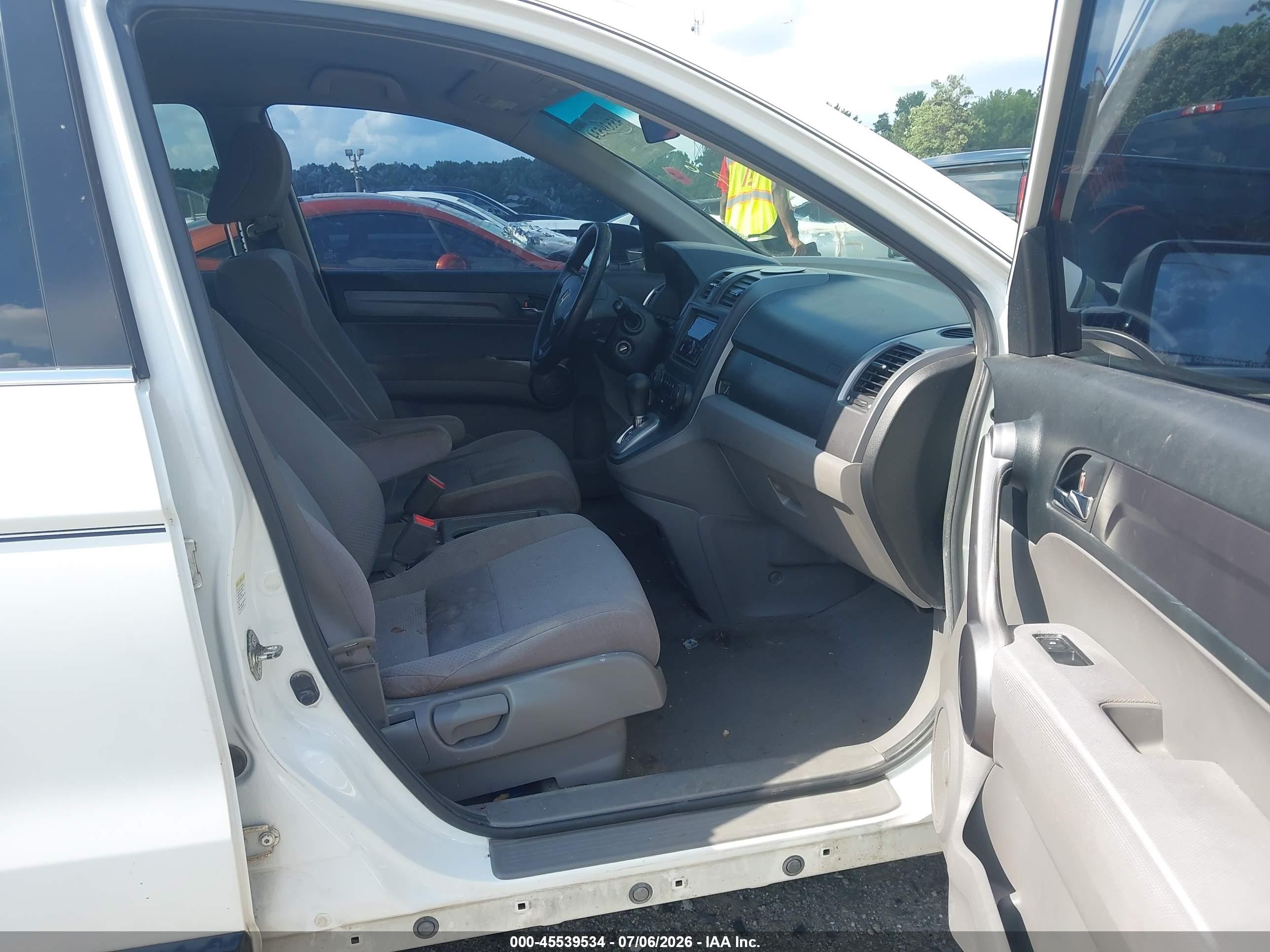 2008 Honda Cr-v Lx Белый vin: JHLRE483X8C037472