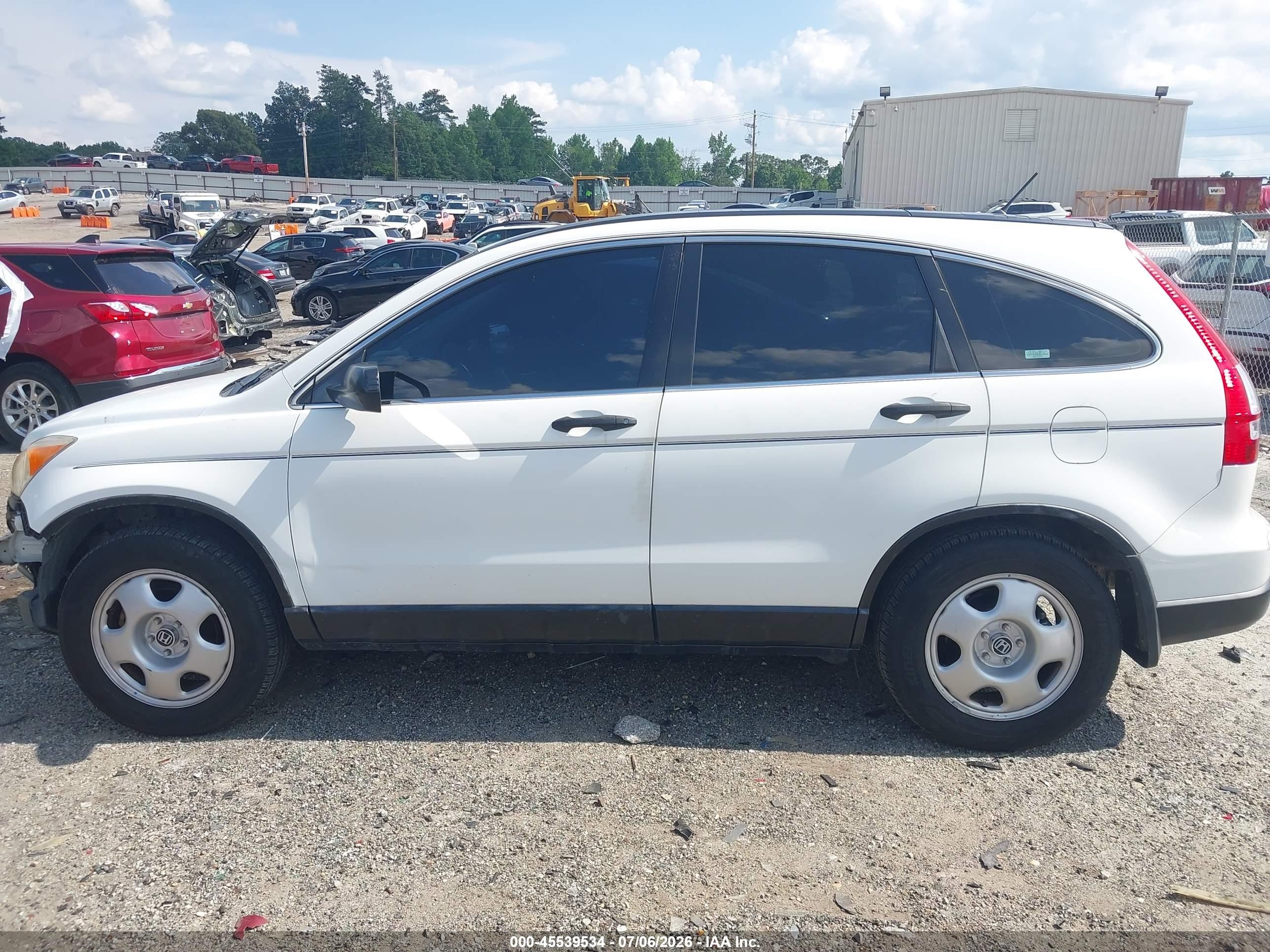 2008 Honda Cr-v Lx Белый vin: JHLRE483X8C037472