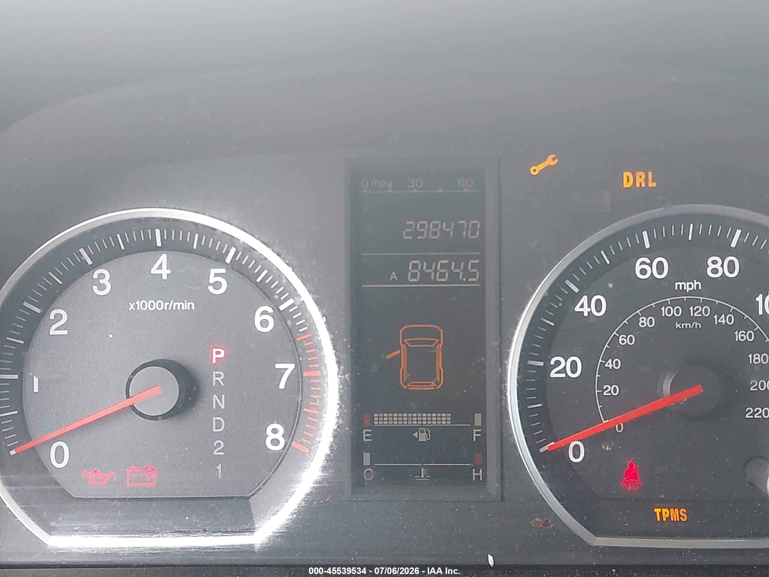2008 Honda Cr-v Lx Белый vin: JHLRE483X8C037472