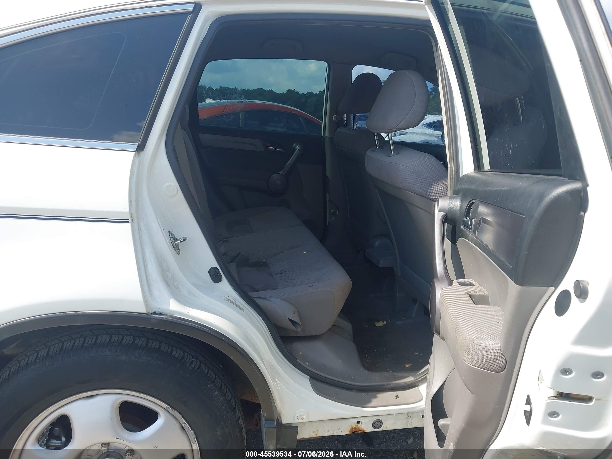 2008 Honda Cr-v Lx Белый vin: JHLRE483X8C037472