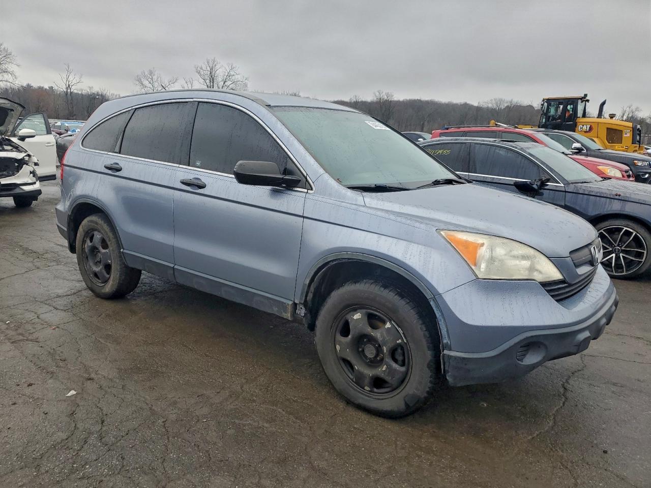 2008 Honda Cr-v Lx Blue vin: JHLRE483X8C055308