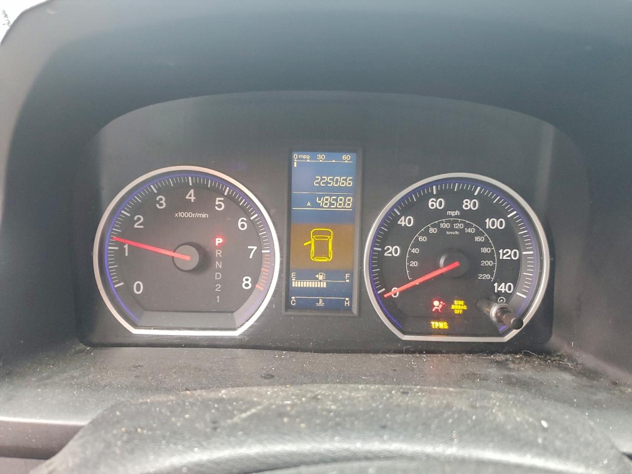 2008 Honda Cr-v Lx Blue vin: JHLRE483X8C055308