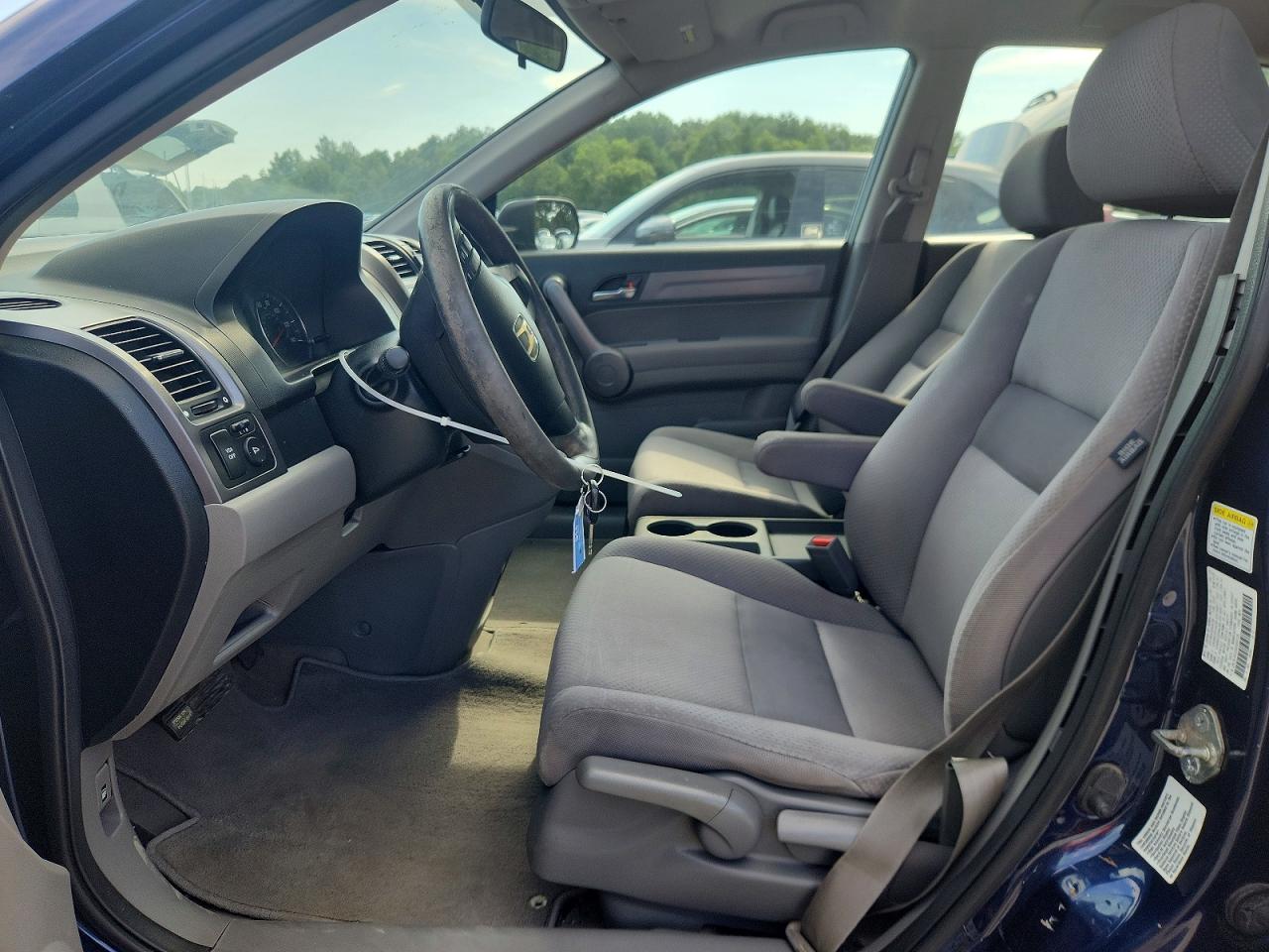 2008 Honda Cr-v Lx Blue vin: JHLRE483X8C060136