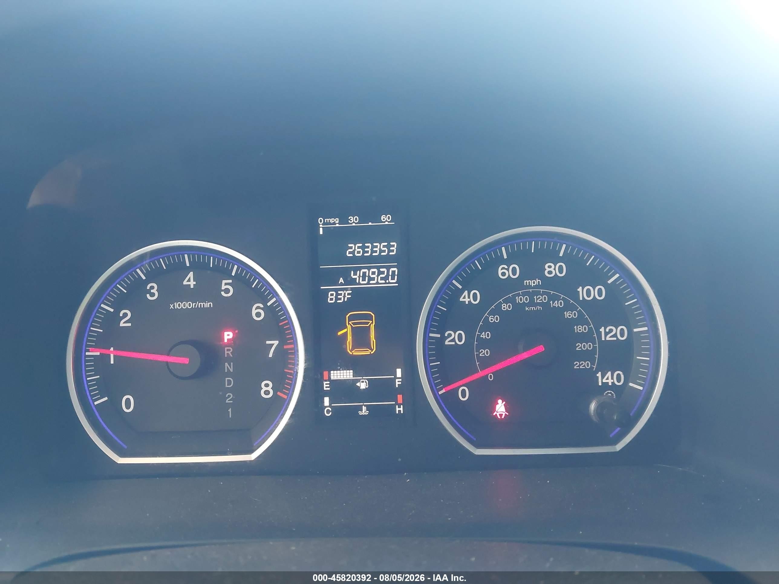 2007 Honda Cr-v Ex Silver vin: JHLRE48507C004190