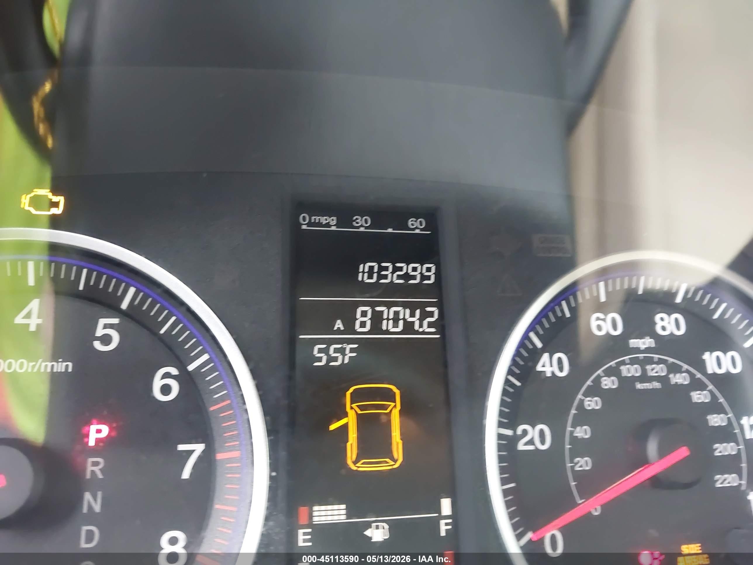 2007 Honda Cr-v Ex Золотой vin: JHLRE48507C011897