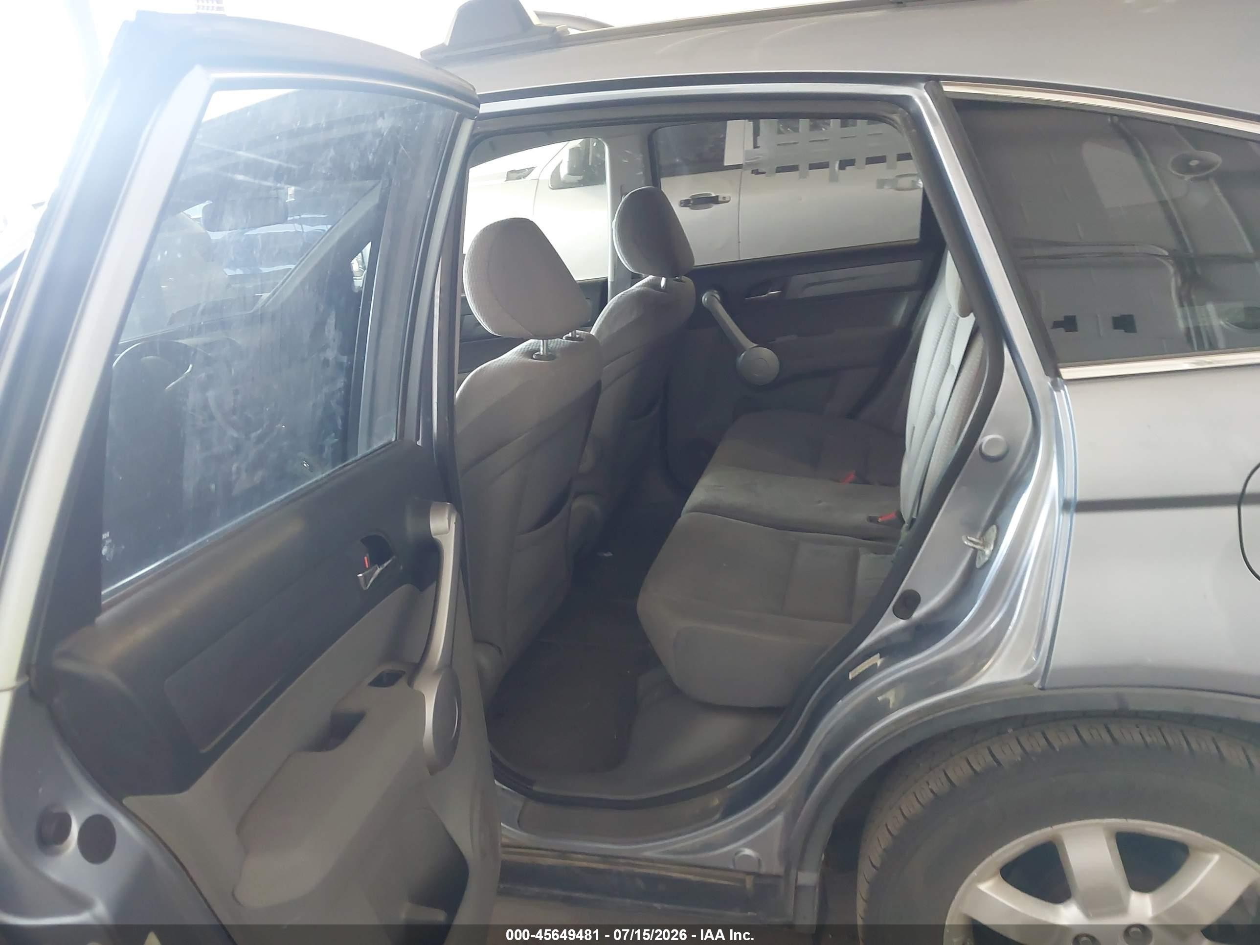 2007 Honda Cr-v Ex Silver vin: JHLRE48507C013018
