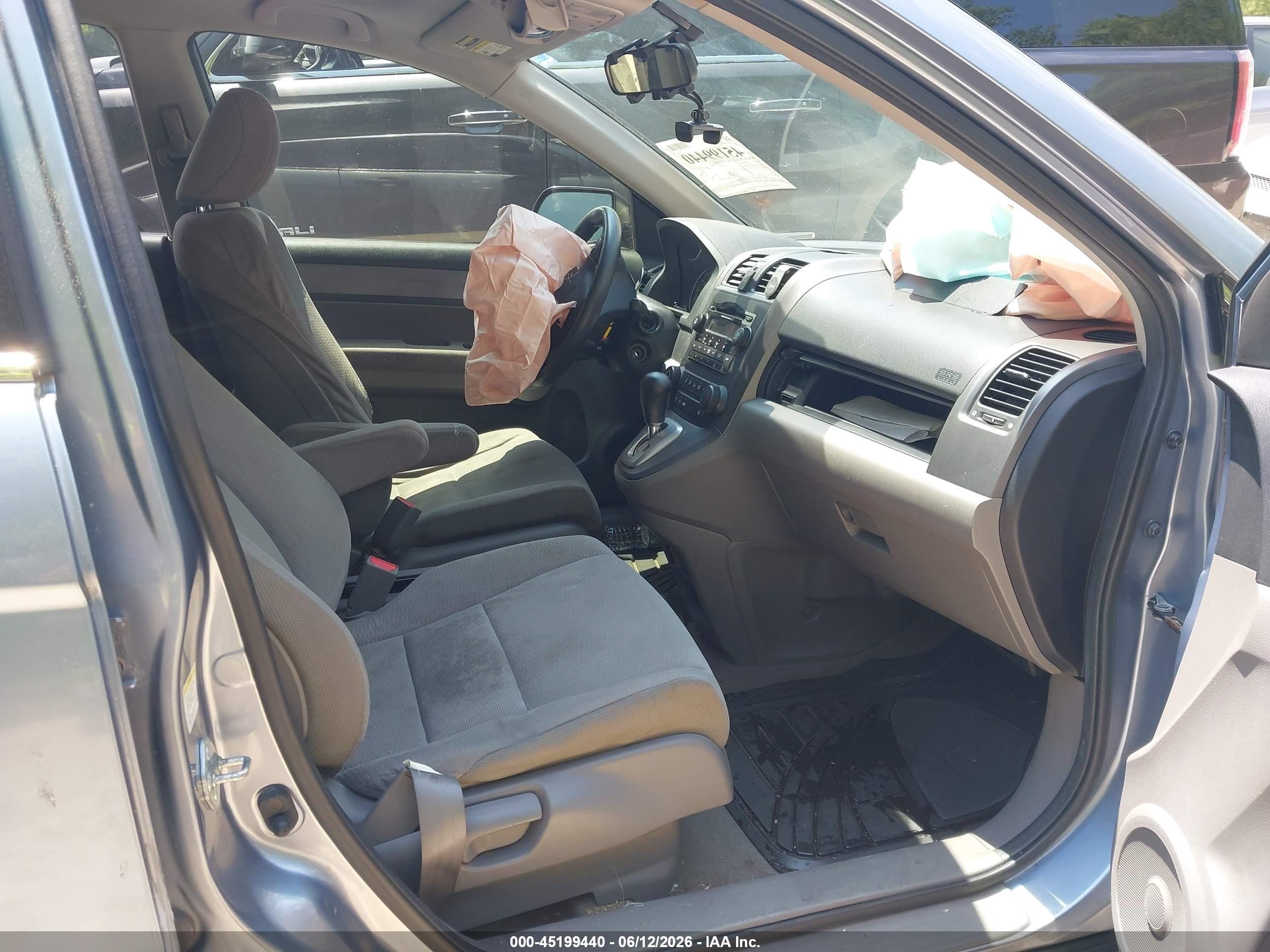 2007 Honda Cr-v Ex Blue vin: JHLRE48507C078662