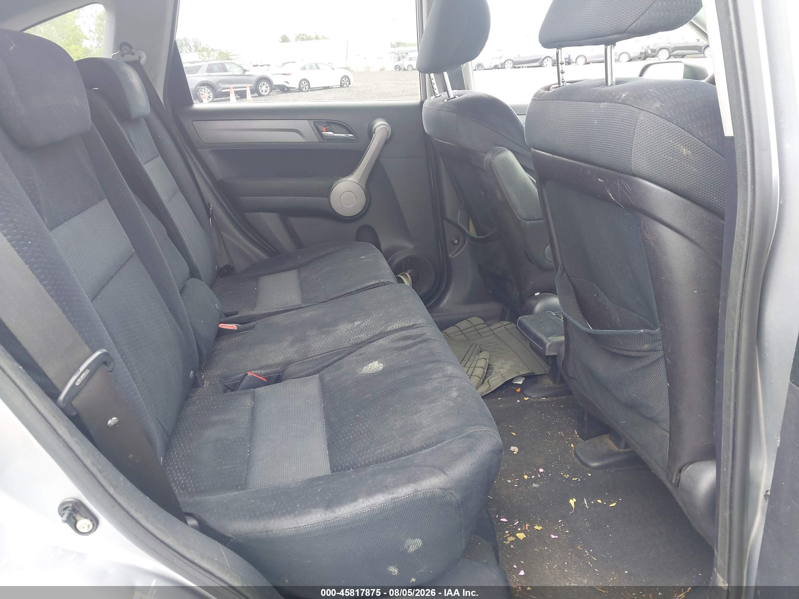 2007 Honda Cr-v Ex Silver vin: JHLRE48507C085210
