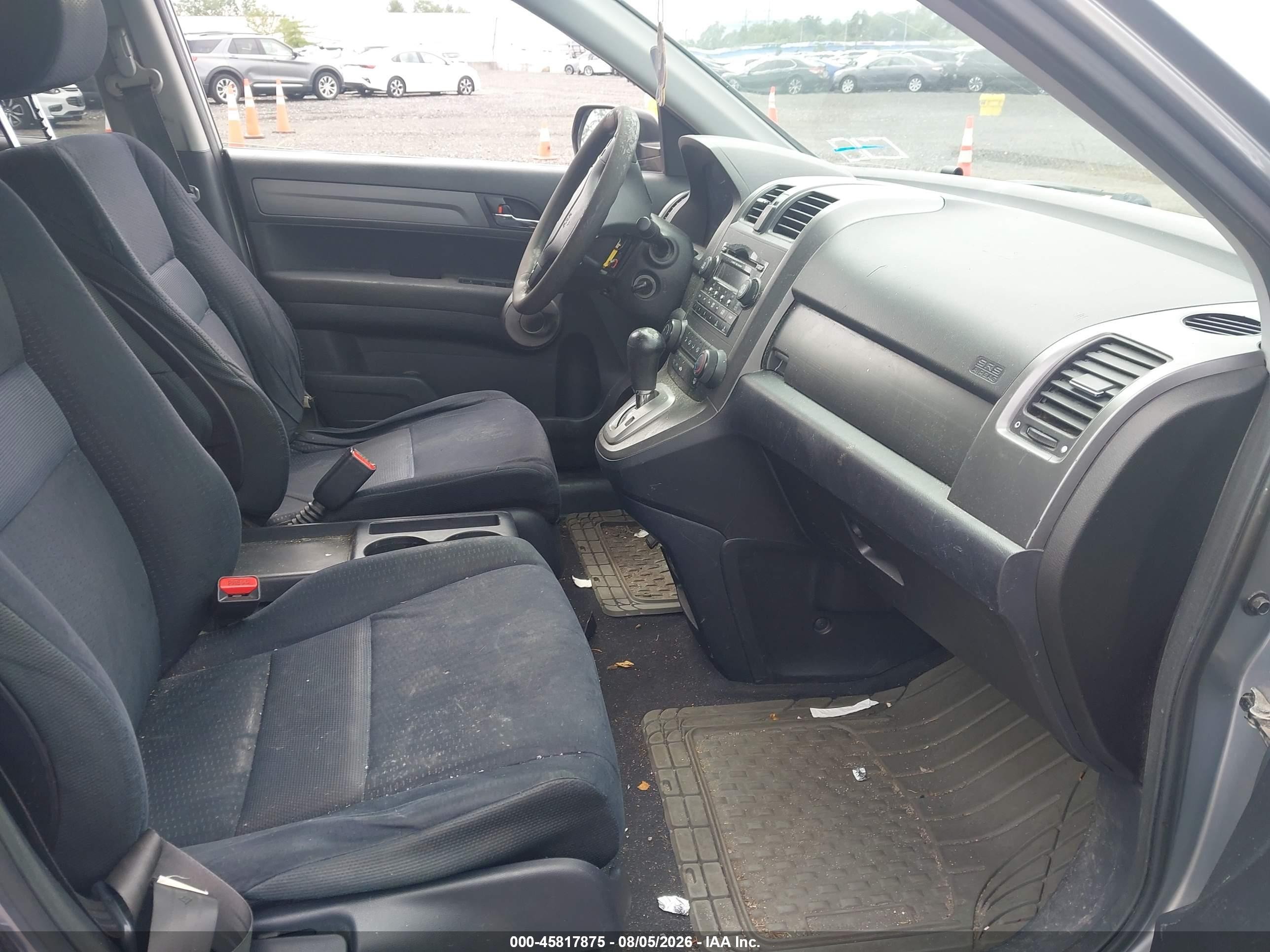 2007 Honda Cr-v Ex Silver vin: JHLRE48507C085210