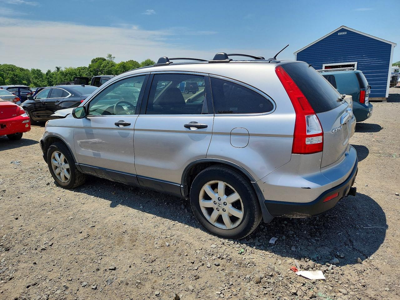2007 Honda Cr-v Ex Серебряный vin: JHLRE48507C095817