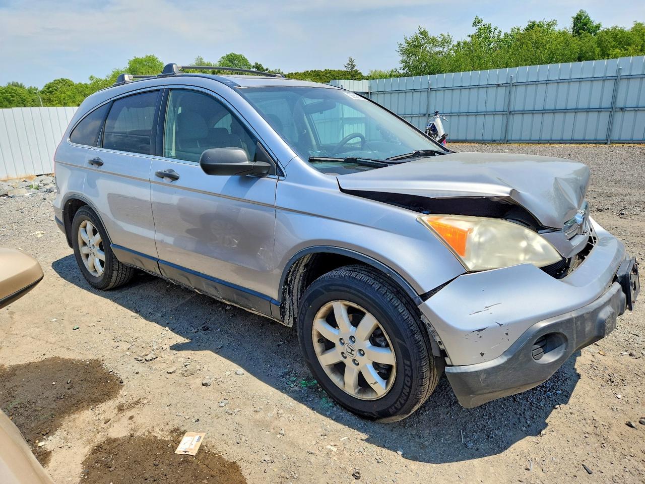 2007 Honda Cr-v Ex Серебряный vin: JHLRE48507C095817